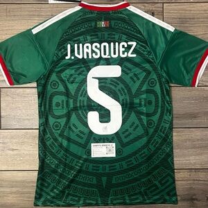 #5 J. VASQUEZ Mexico 25/26 World Cup Jersey Home | Size Medium |